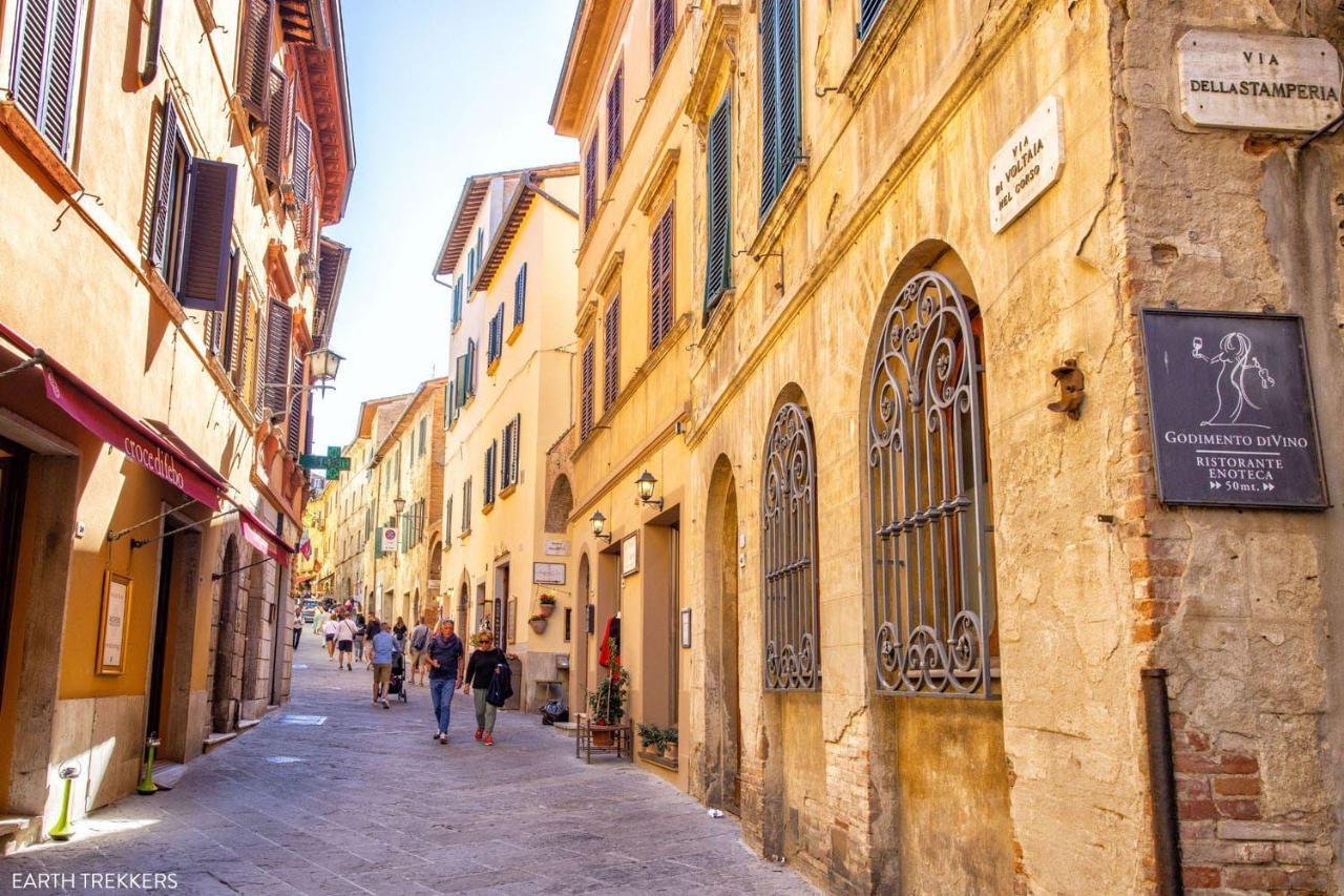 Il Loggione,Montepulciano Esperienza Toscana, 150 Mt Da Piazza Grande Buitenkant foto
